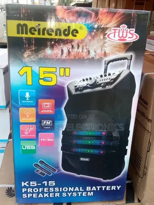 Meirende Durable Speaker 800w With Microphone