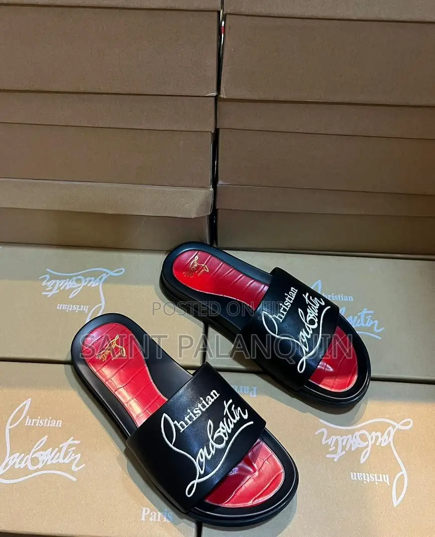 Louboutin Unisex Slippers