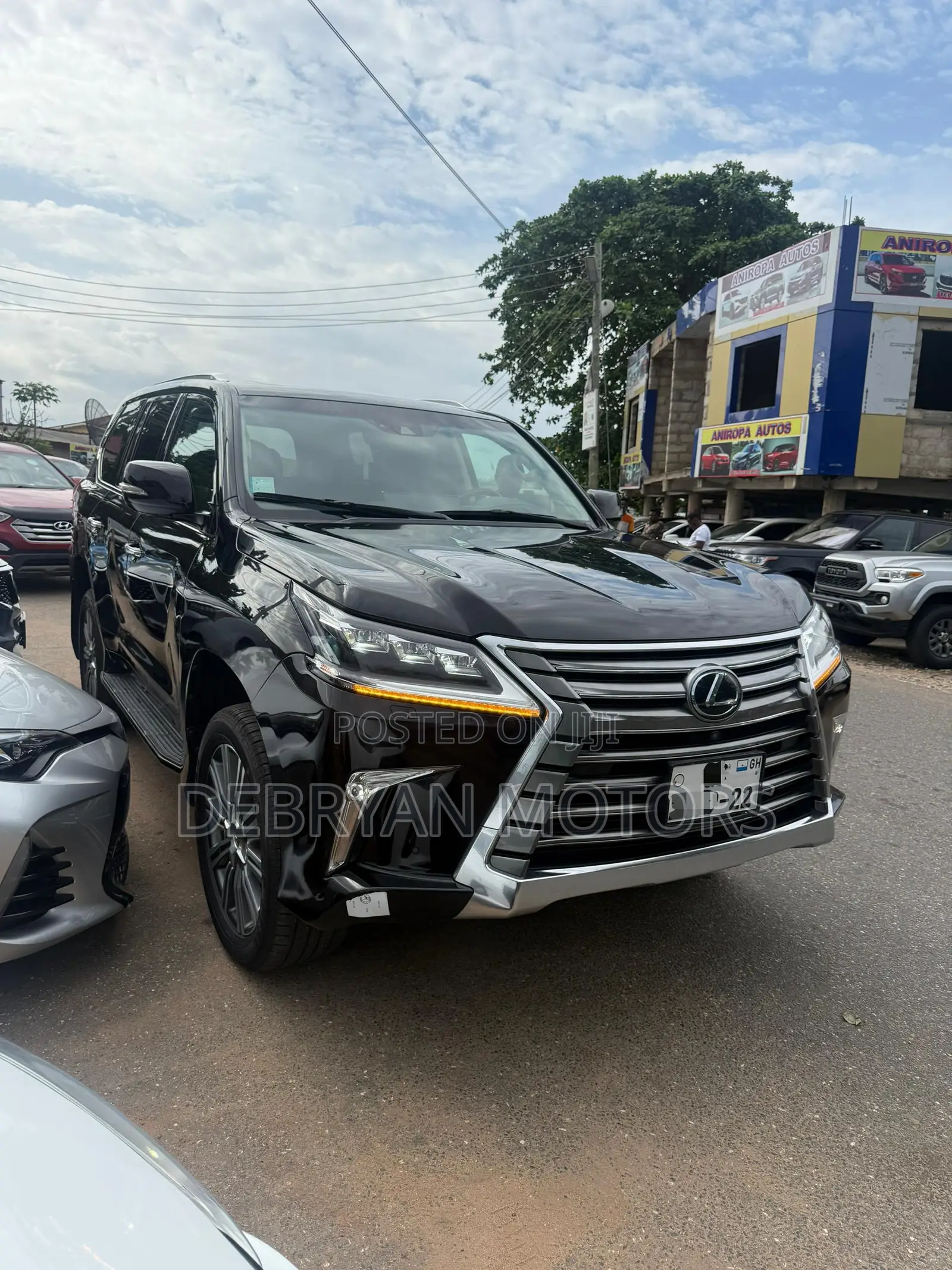 Lexus LX 570 AWD 2017 Black