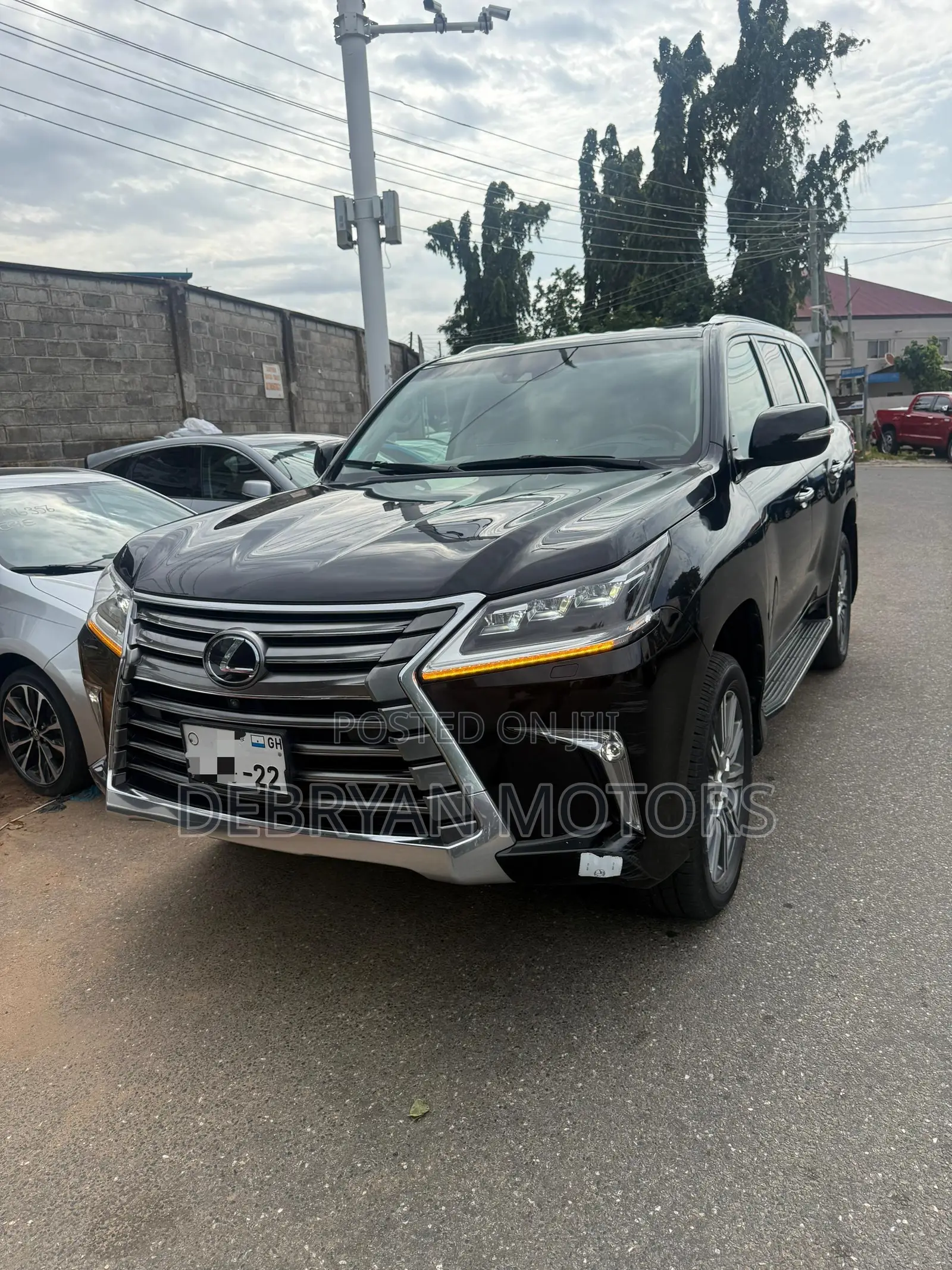 Lexus LX 570 AWD 2017 Black