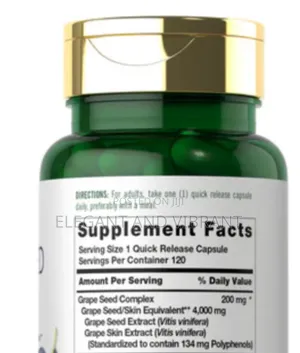 Grape Seed Extract 4,000mg | 120 Capsules