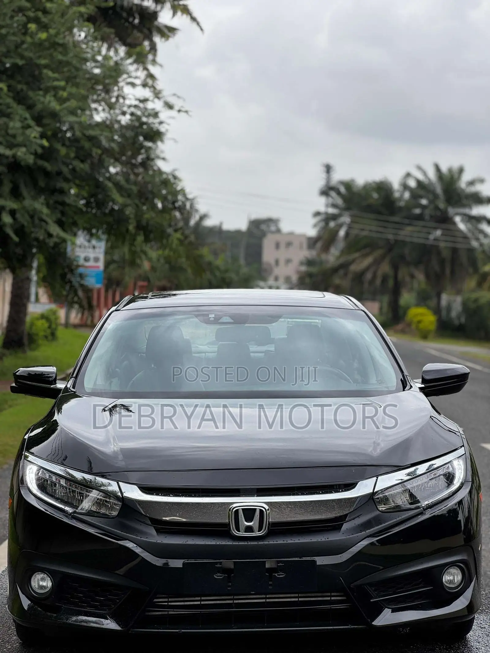 Honda Civic Touring 4dr Sedan (1.5L 4cyl) 2017 Black