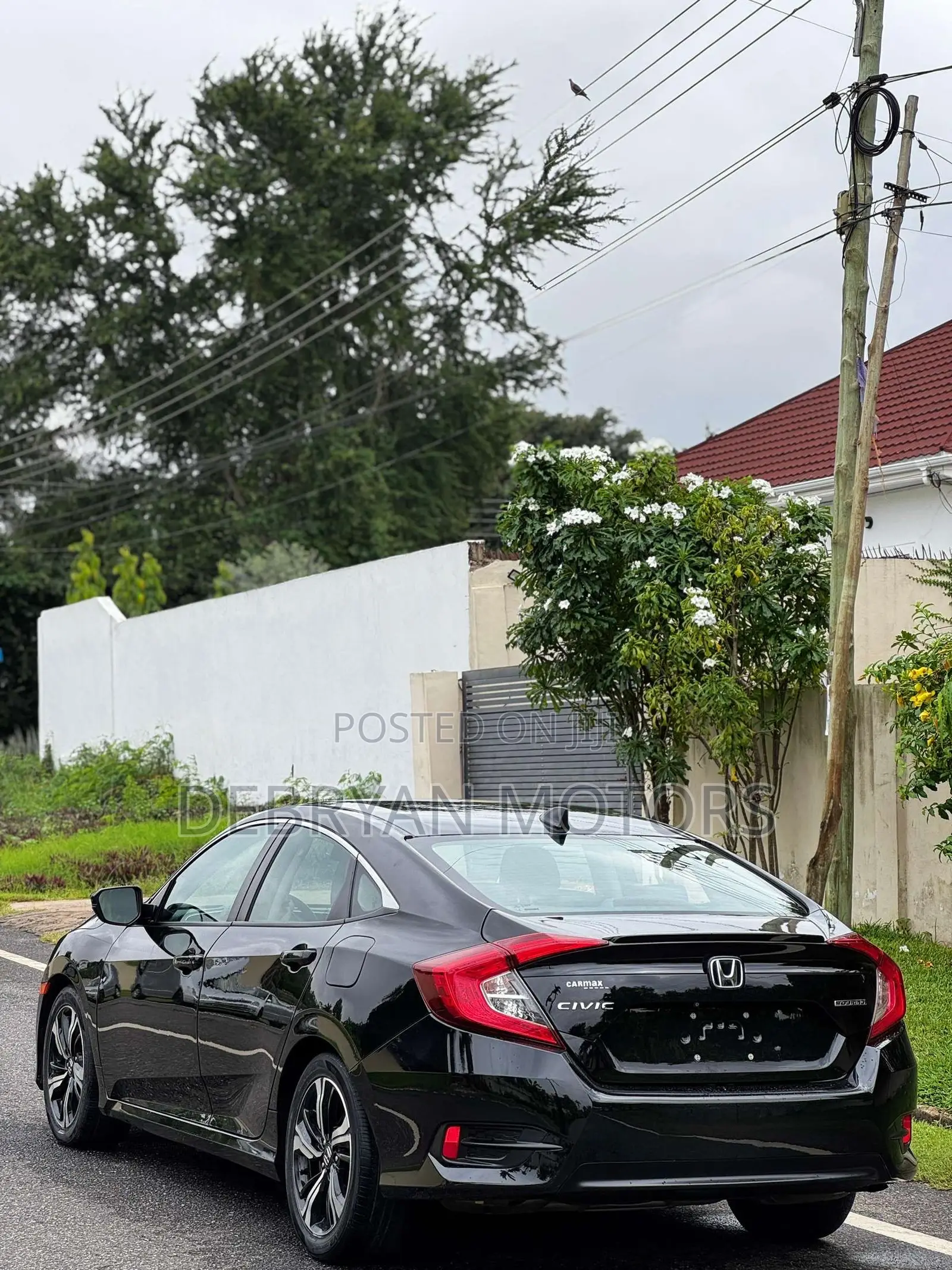 Honda Civic Touring 4dr Sedan (1.5L 4cyl) 2017 Black