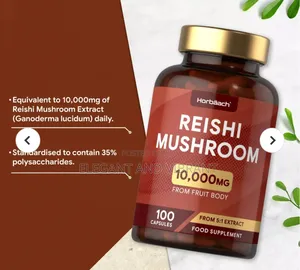 Reishi Mushroom Capsules 10,000mg