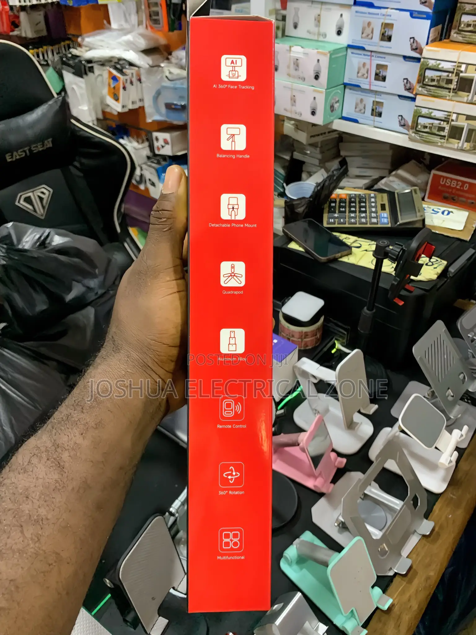 Ai Face Tracking Selfie Stick Tripod 163.5 Cm Long