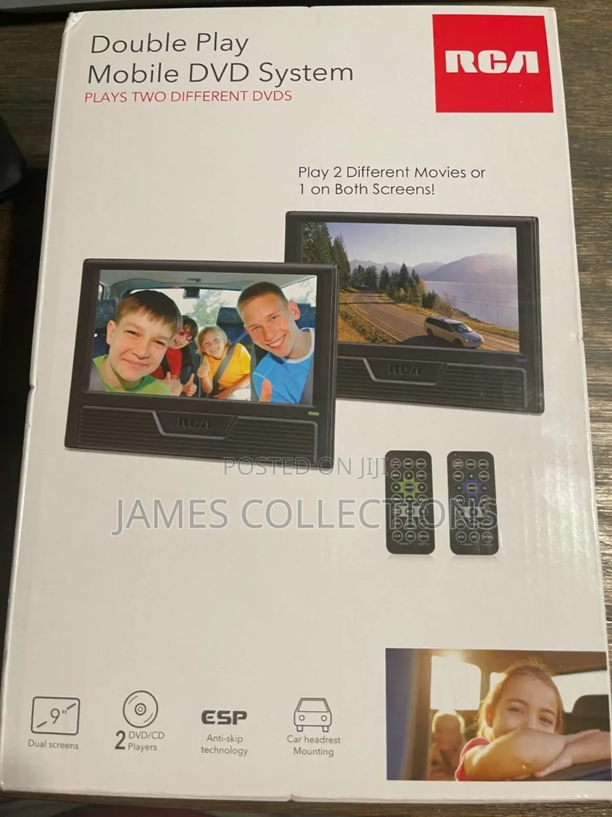 Rca 9" Twin Screen Mobile DVD Player