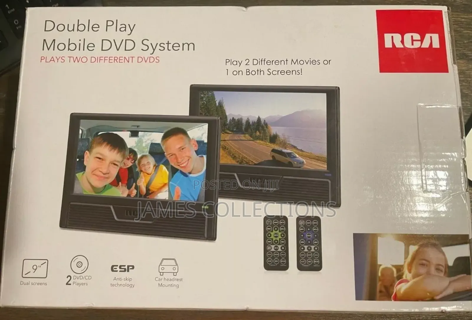 Rca 9" Twin Screen Mobile DVD Player