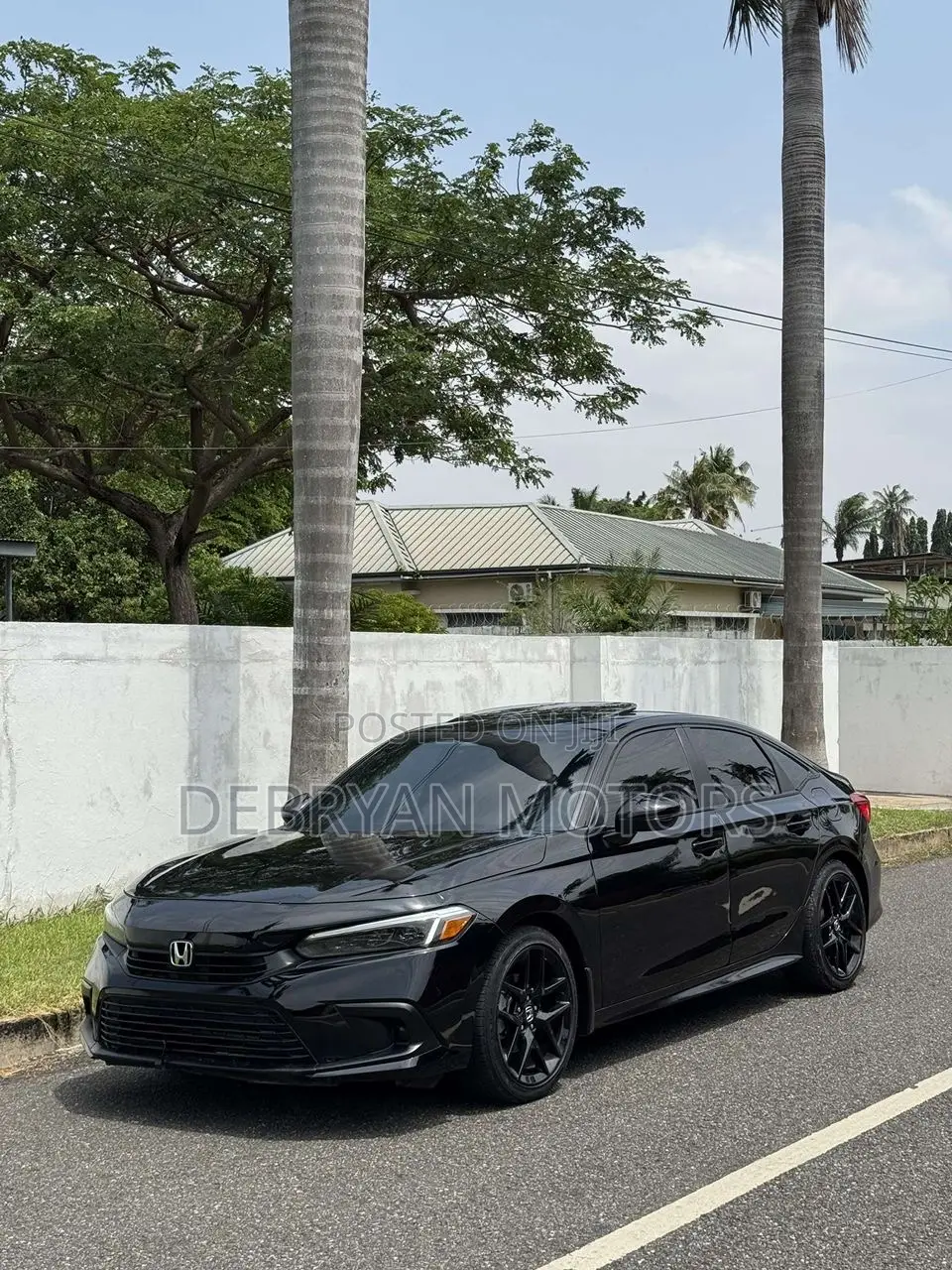 Honda Civic Sport CVT 2024 Black