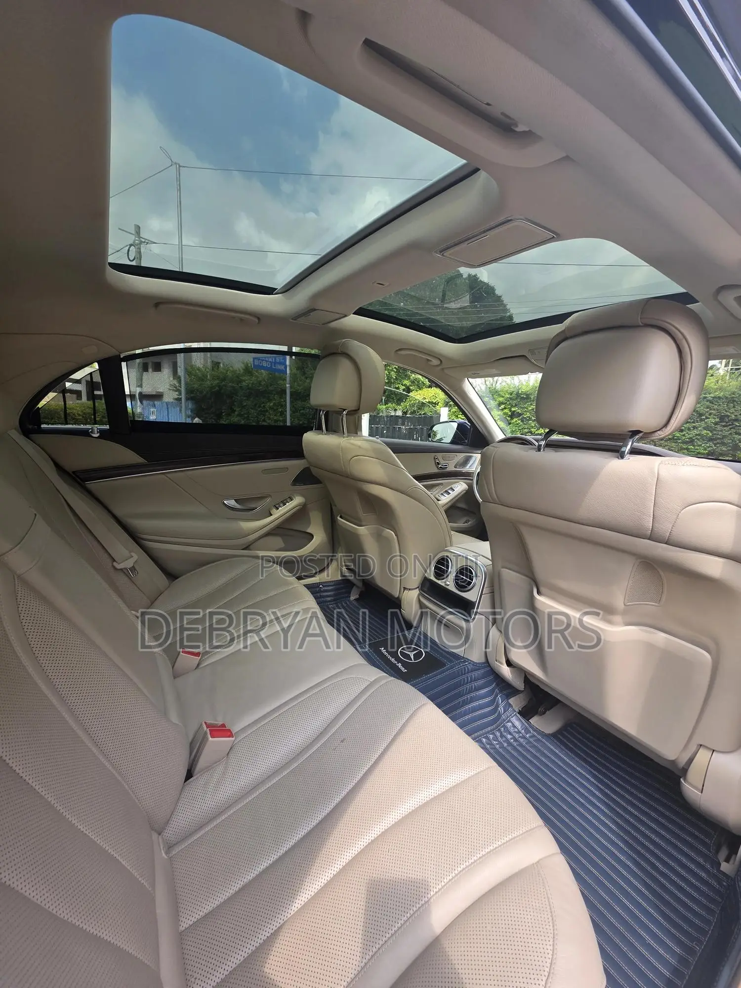 Mercedes-Benz S-Class S 550 4MATIC 2016 Blue