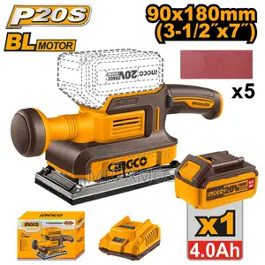 Bl Finishing Sander 90x180mm 1x 4.0ah+Charger - Cfsli20311