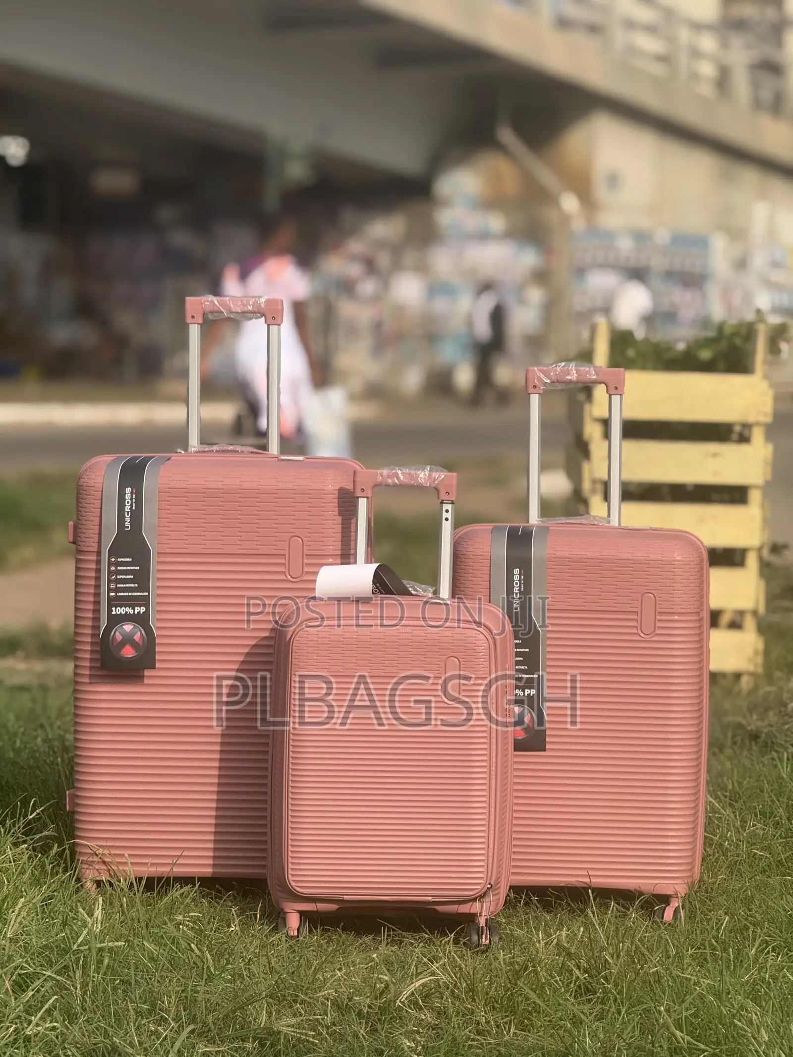 Three Set Piece Bag ,Carry on Bag With a Laptop Compartment