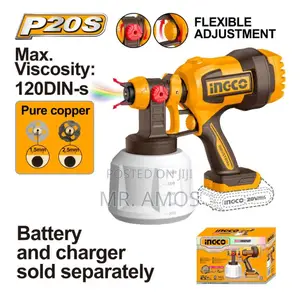 20v Cordless Spray Gun Without Battery and Charger - Csgli20042