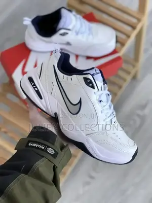 Nike Air Monarch Black and White