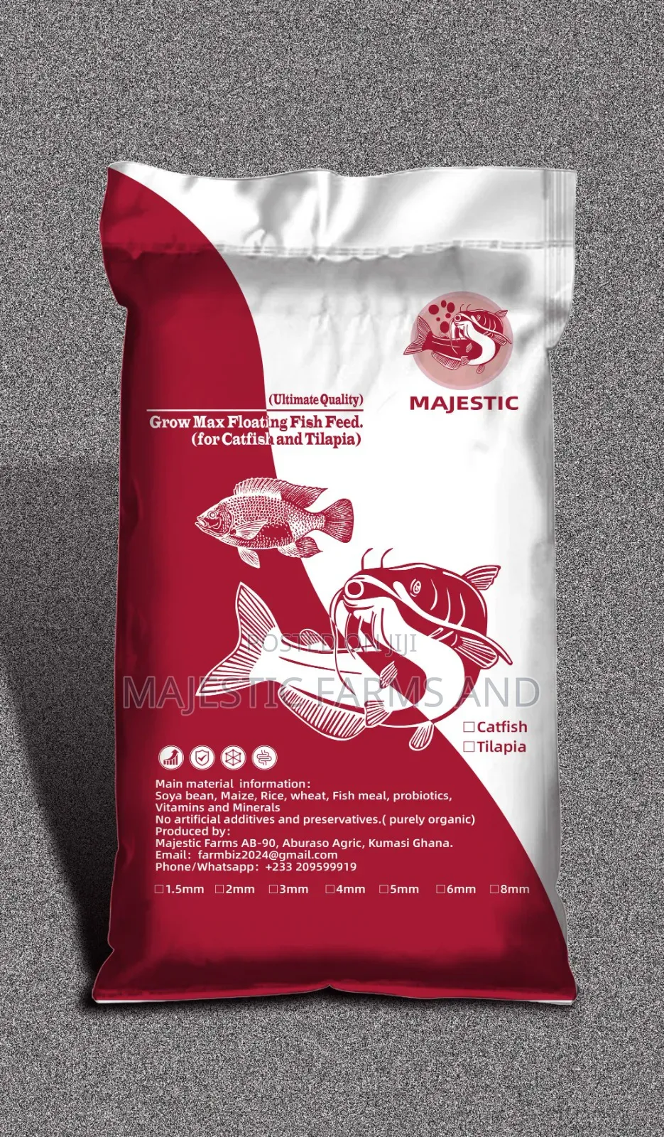 Majestic Floating Fish Feed