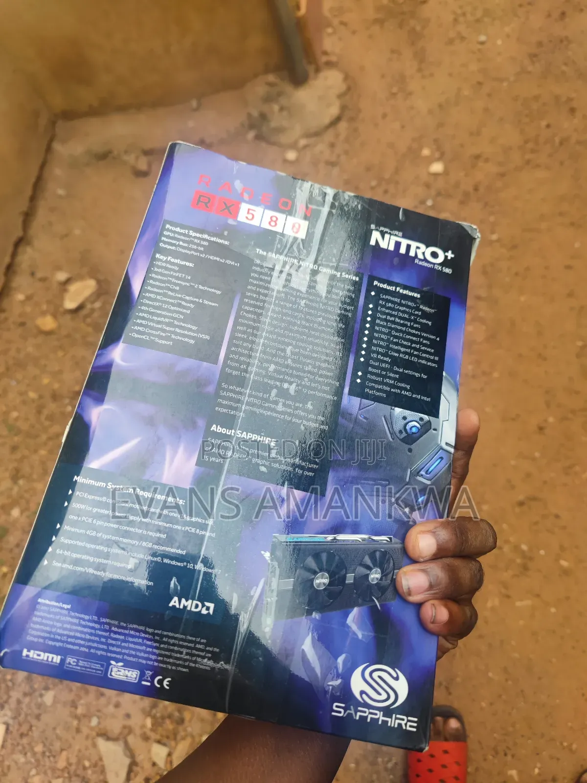 Sapphire Rx580 Nitro+ 8gb