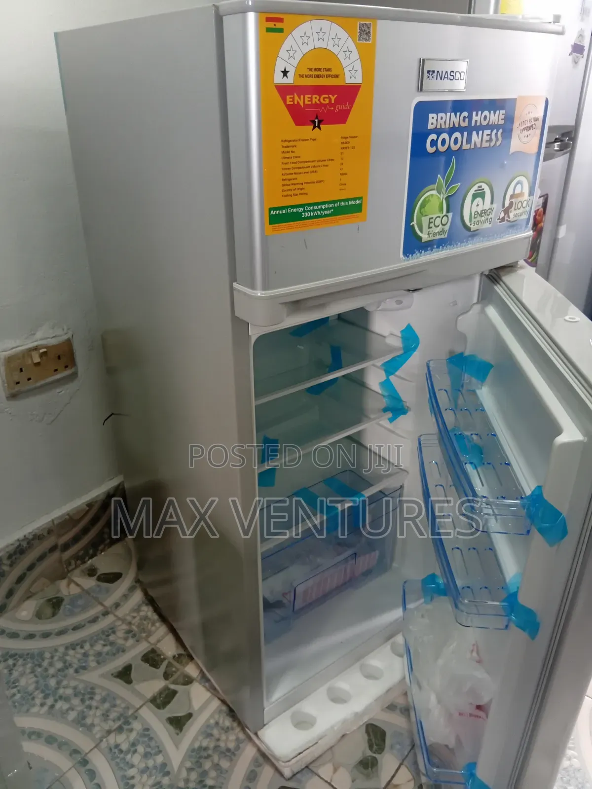Fast Freezing Nasf2-12s Nasco Fridge Freezer 95l Set