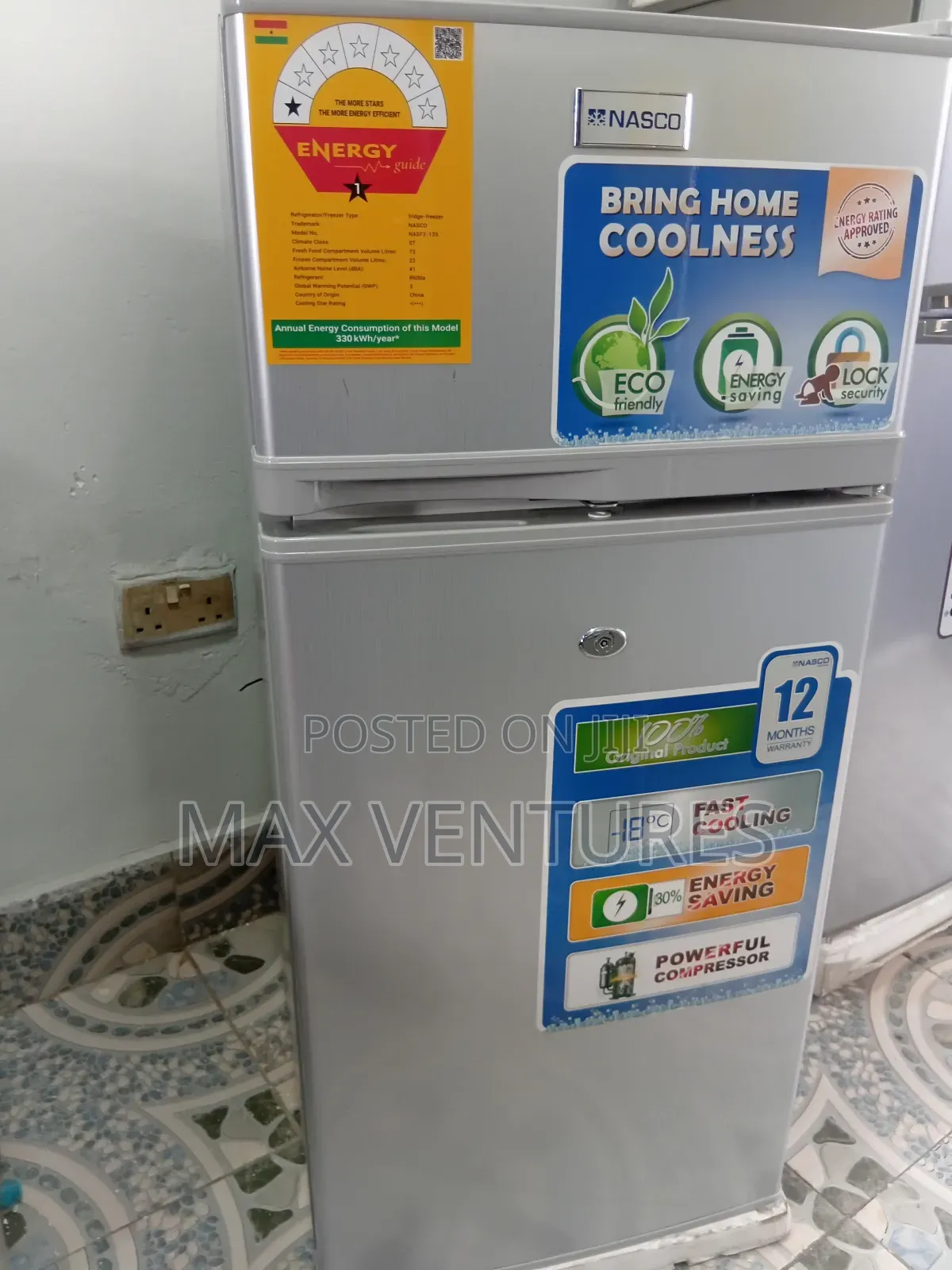 Benevolent Nasco Fridge Freezer Nasf2-12s Systematic Set 95l