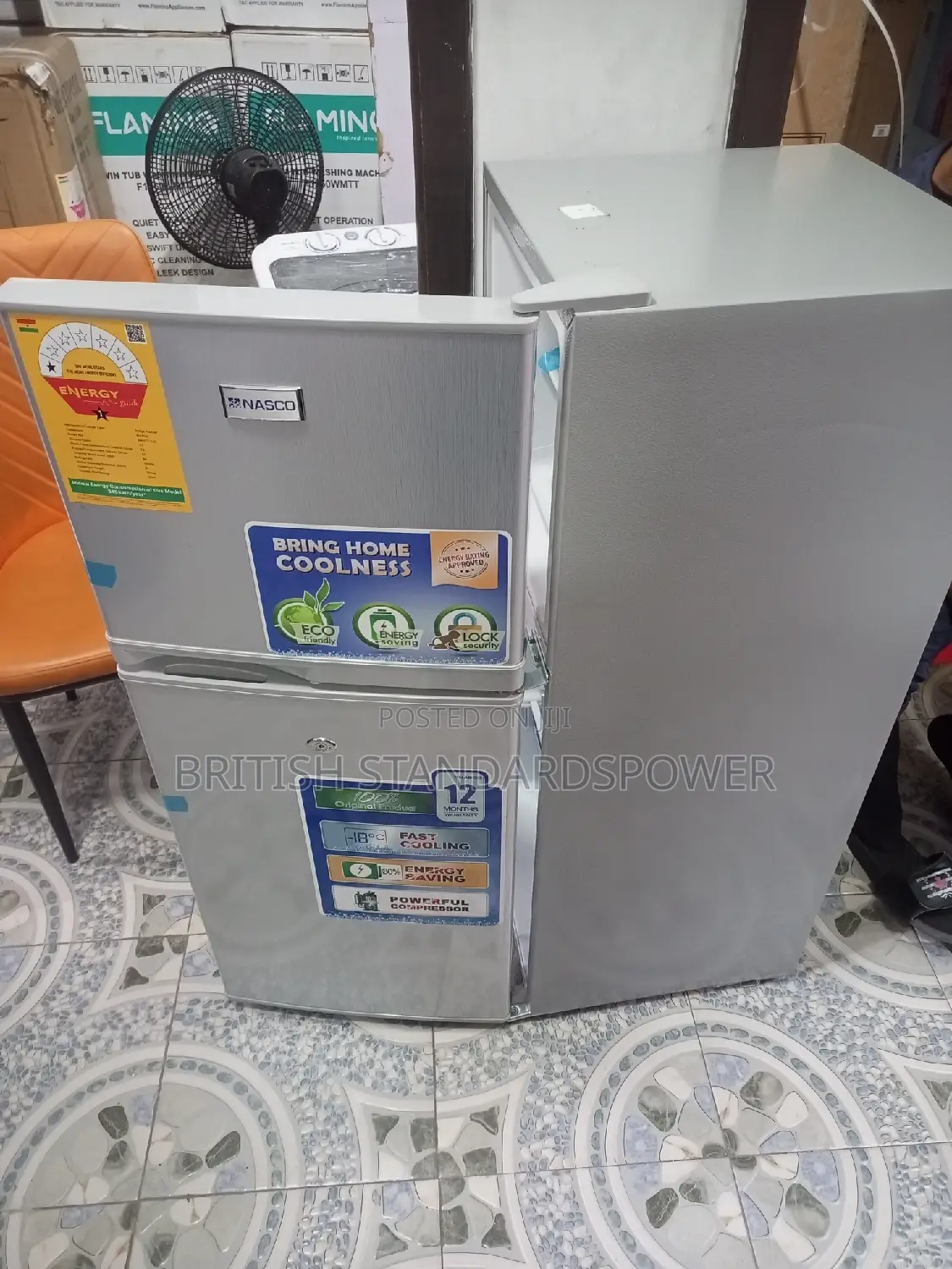 Standard Nasco 108l Fridge Freezer Nasco Fridge