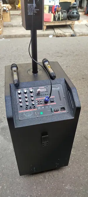 Bass and Medi Bluetooth Speaker With Two Microphones
