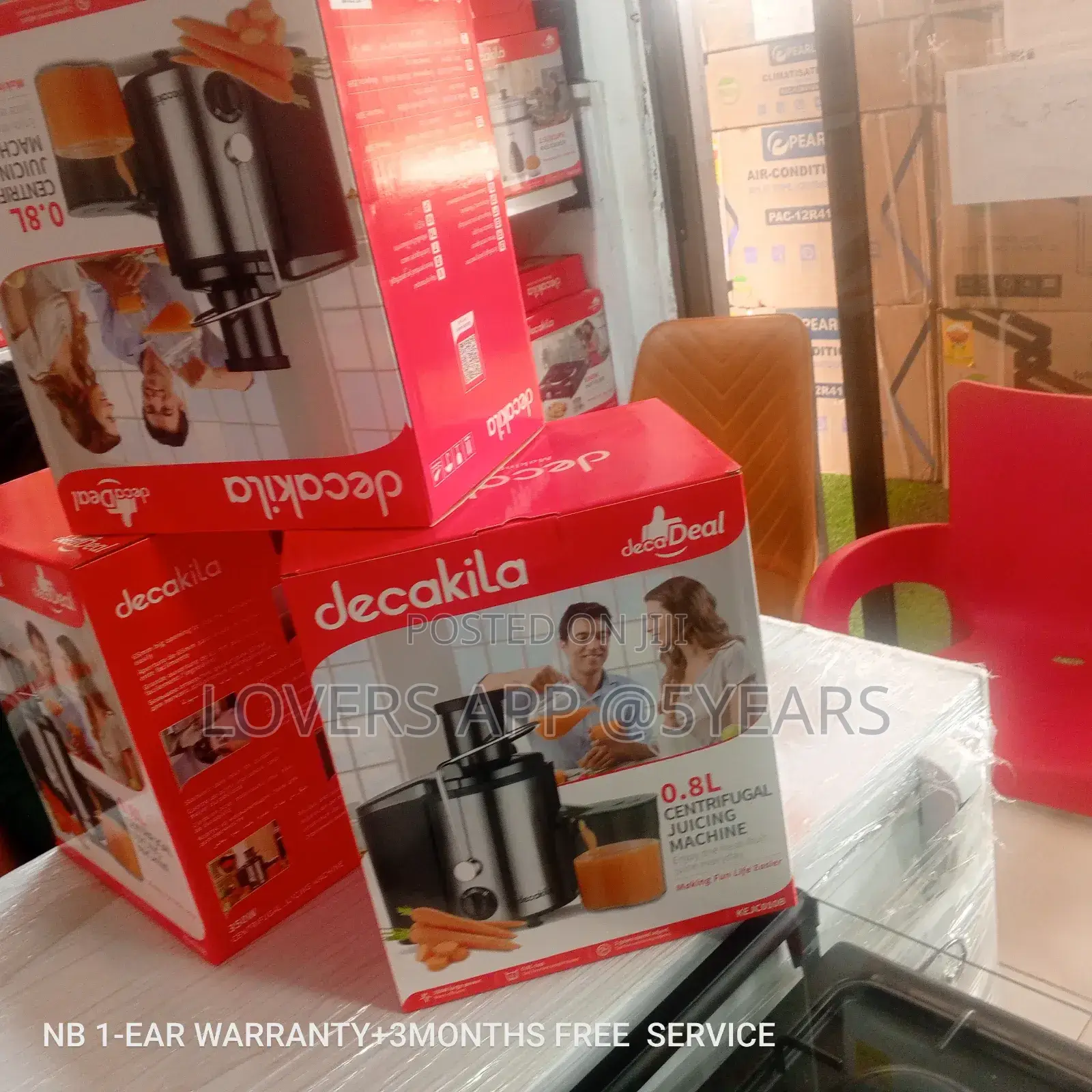 Comical Juicer 0.8l Decakila Juicing Machine