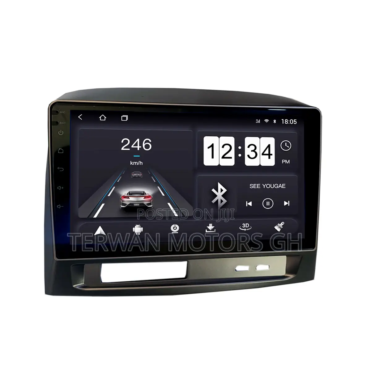 New Android Car Screen for Toyota Vios 2003 to 2006