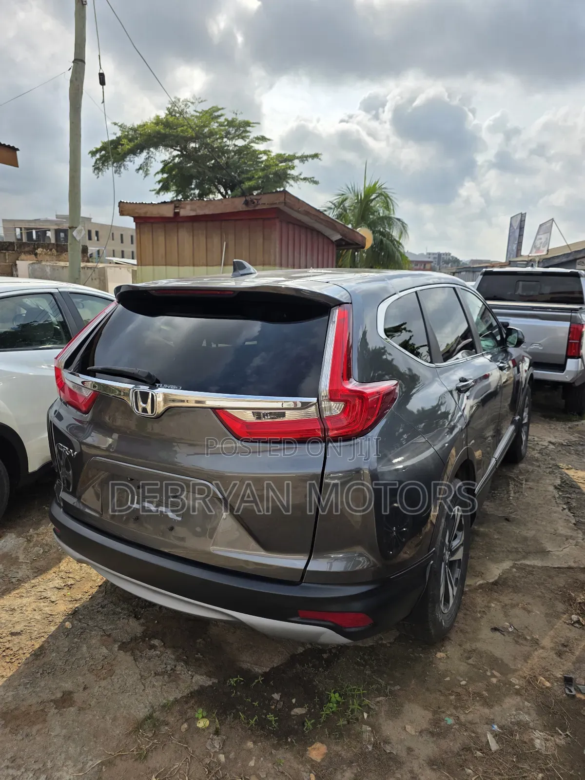 Honda CR-V LX 4dr SUV (2.4L 4cyl CVT) 2017 Gray