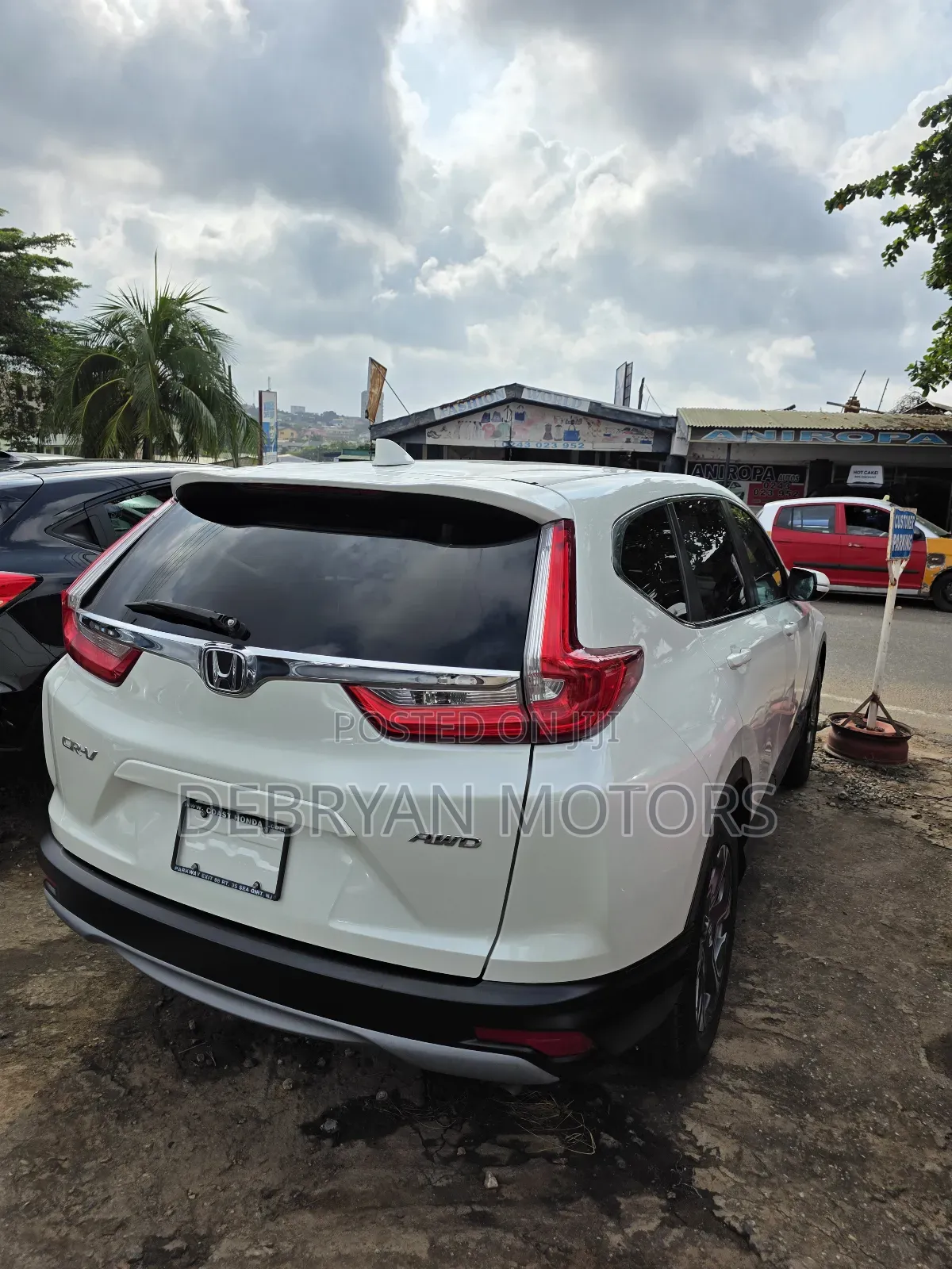 Honda CR-V EX AWD 2018 White