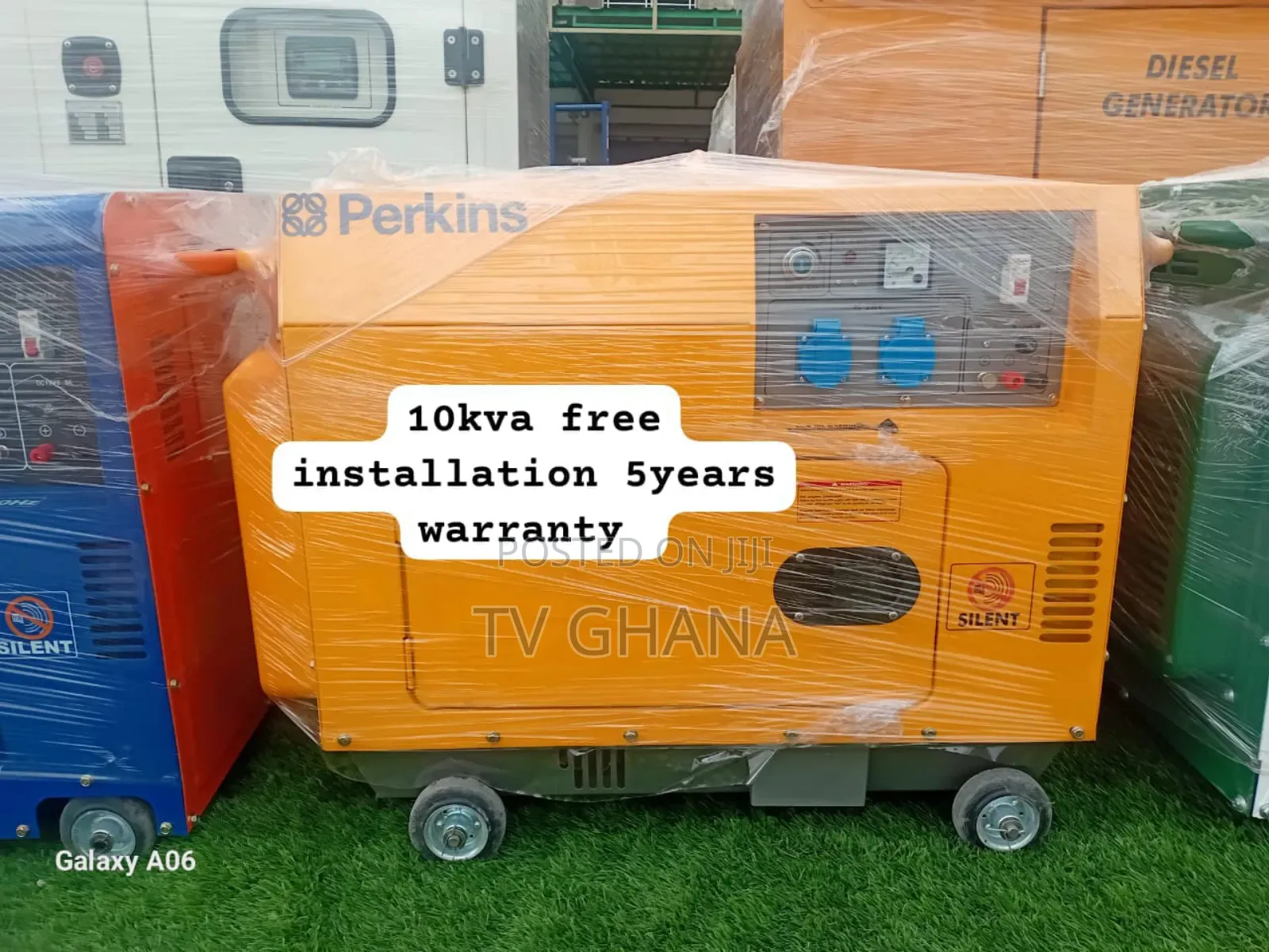 Power in Second Perkins 10kva Diesel 13000watts Diesel