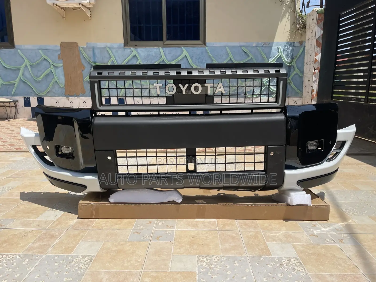 Toyota Lan Cruiser Prado Front Bumper 2023-2025