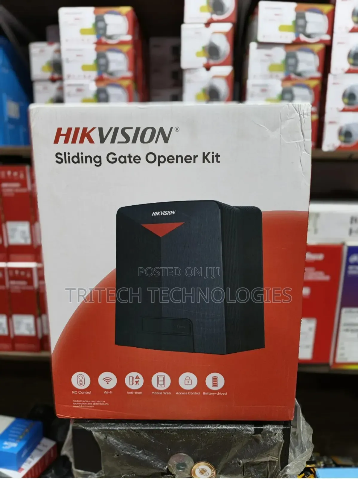 Hikvision Sliding Gate Motor++ Wifi 600kg No Battery No Rack