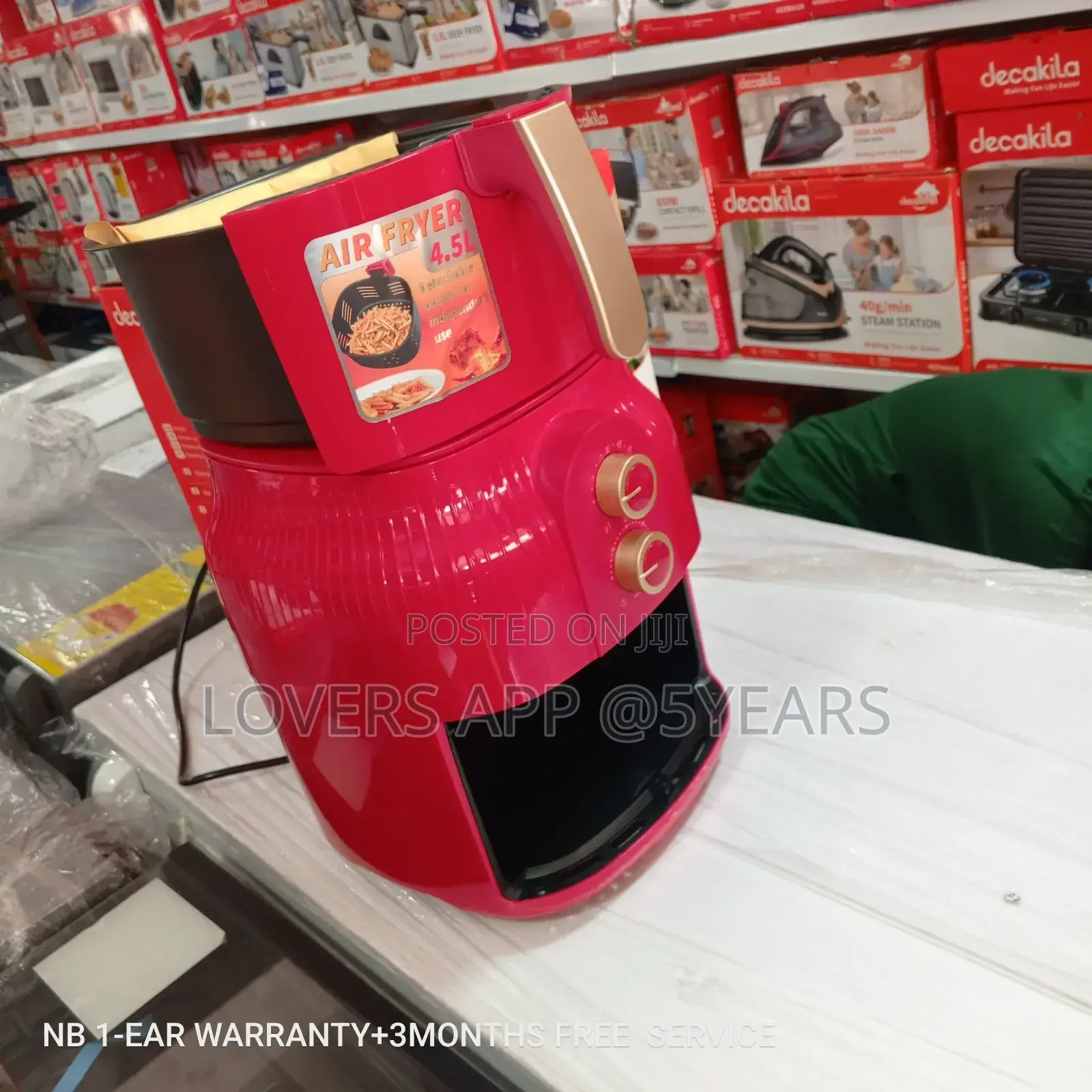 Affluent Air Fryer Decakila 4.5l Decakila Air Fryer