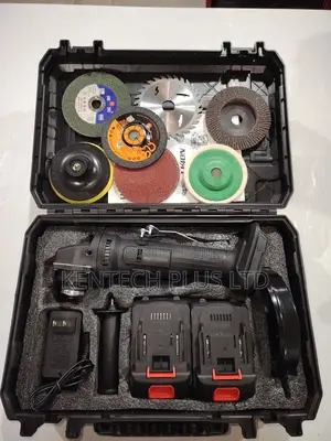 Crown Cordless Angle Grinder Set + 2pcs 48v Battery