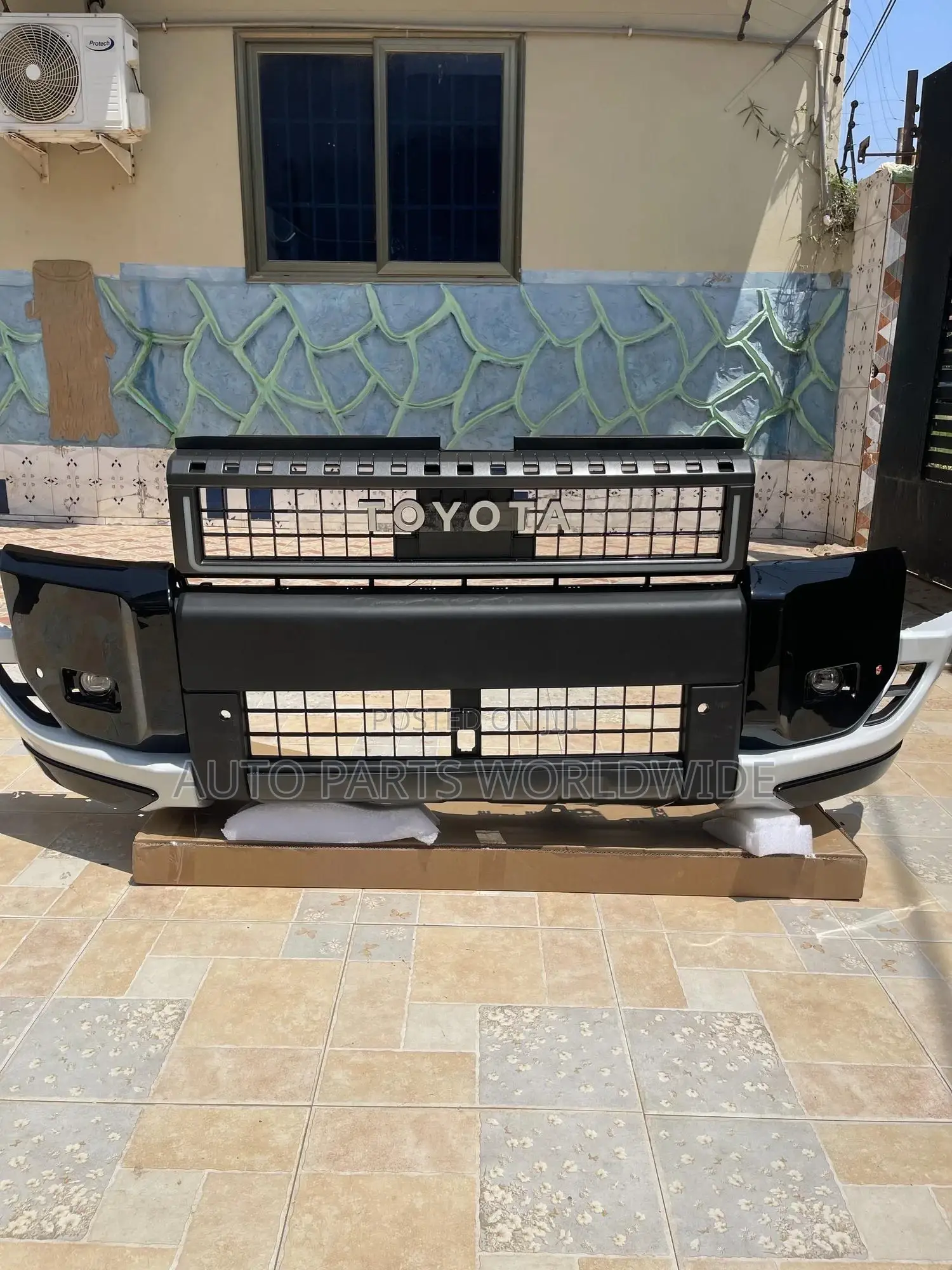 Toyota Lan Cruiser Prado Front Bumper 2023-2025