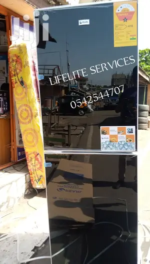 Mirror Door Fridge- Pearl