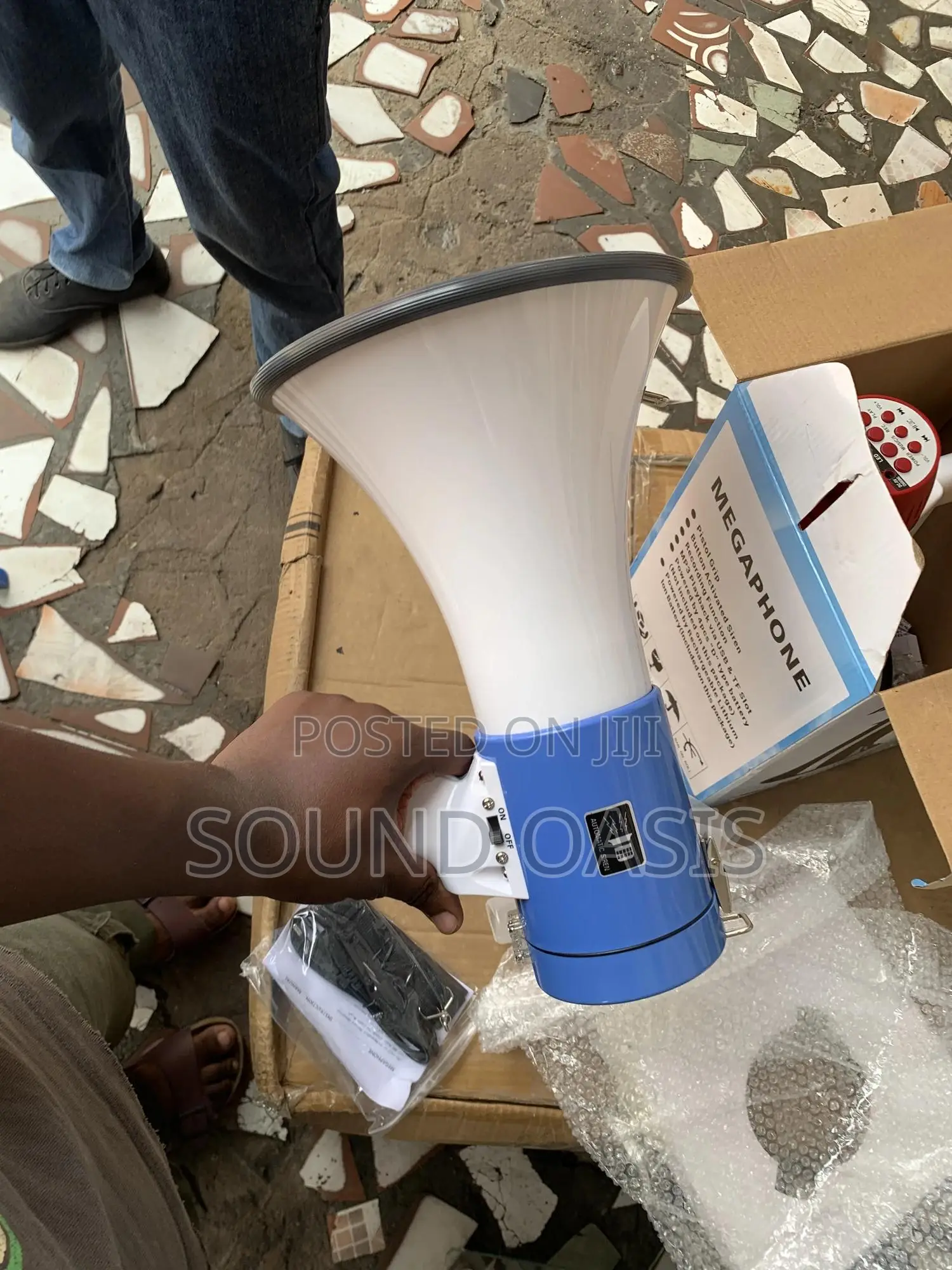 Gm Portable Megaphone Speaker Pa Bullhorn