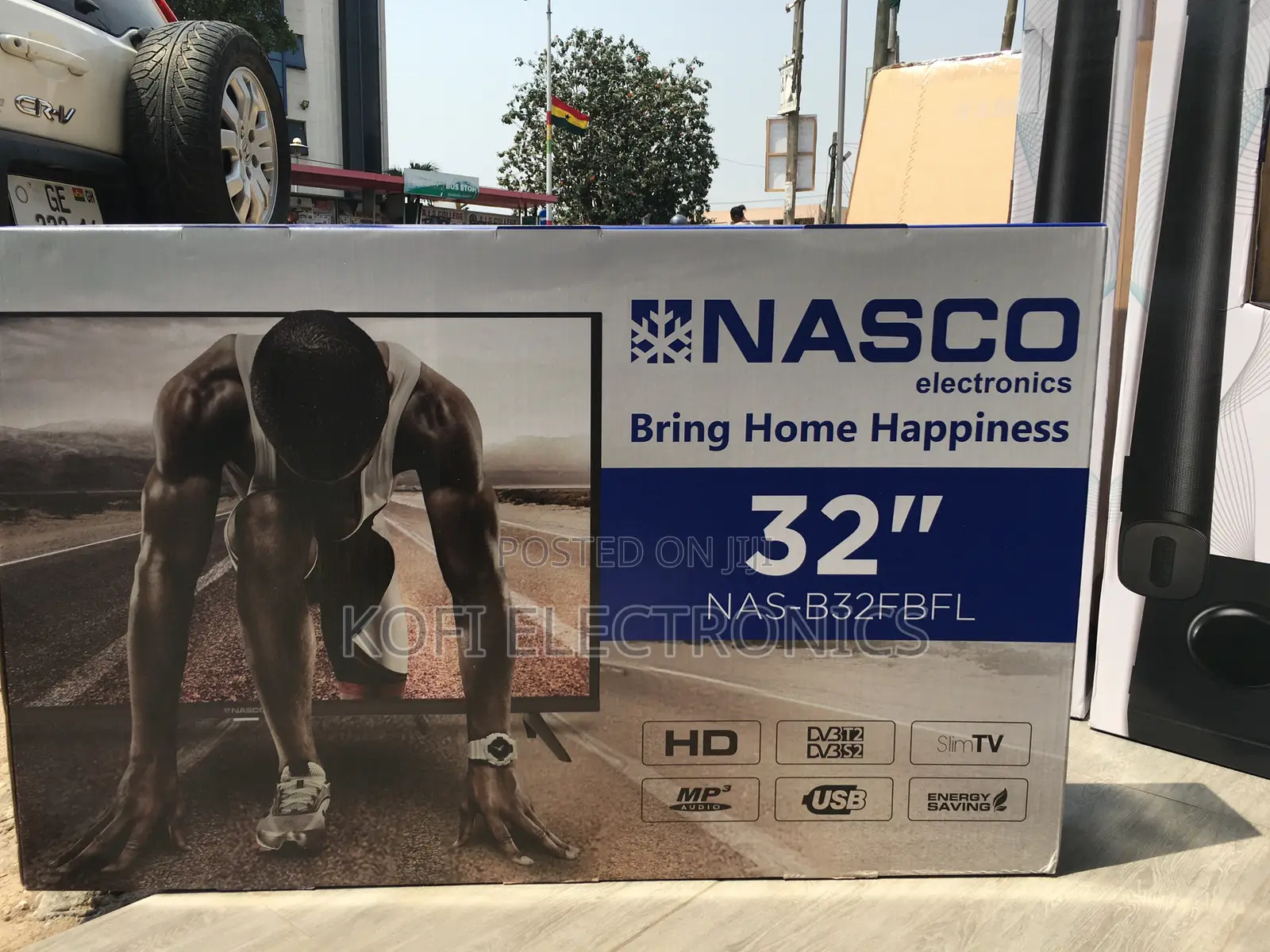 Free Wall Hanger - Black Nasco 32'' Nas-J32fb-And