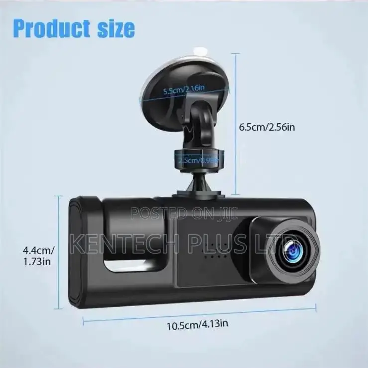Rearview Mirror Dual Channel Recorder