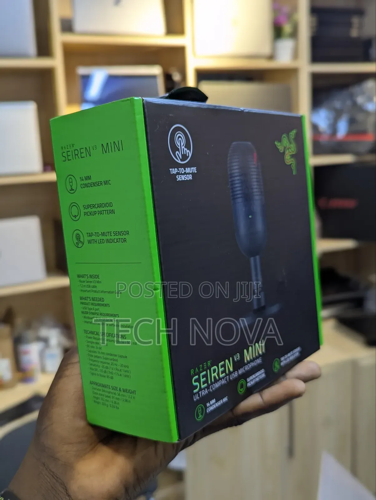 Razer Seiren Mini Usb Condenser Microphone: For Streaming