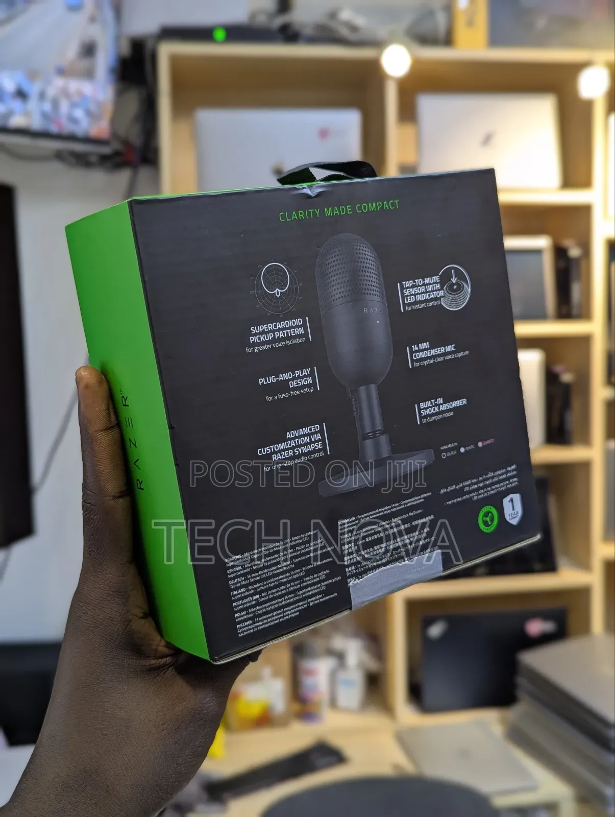 Razer Seiren Mini Usb Condenser Microphone: For Streaming