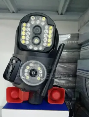 Waterproof Security Camera With Megaphone and Alarm