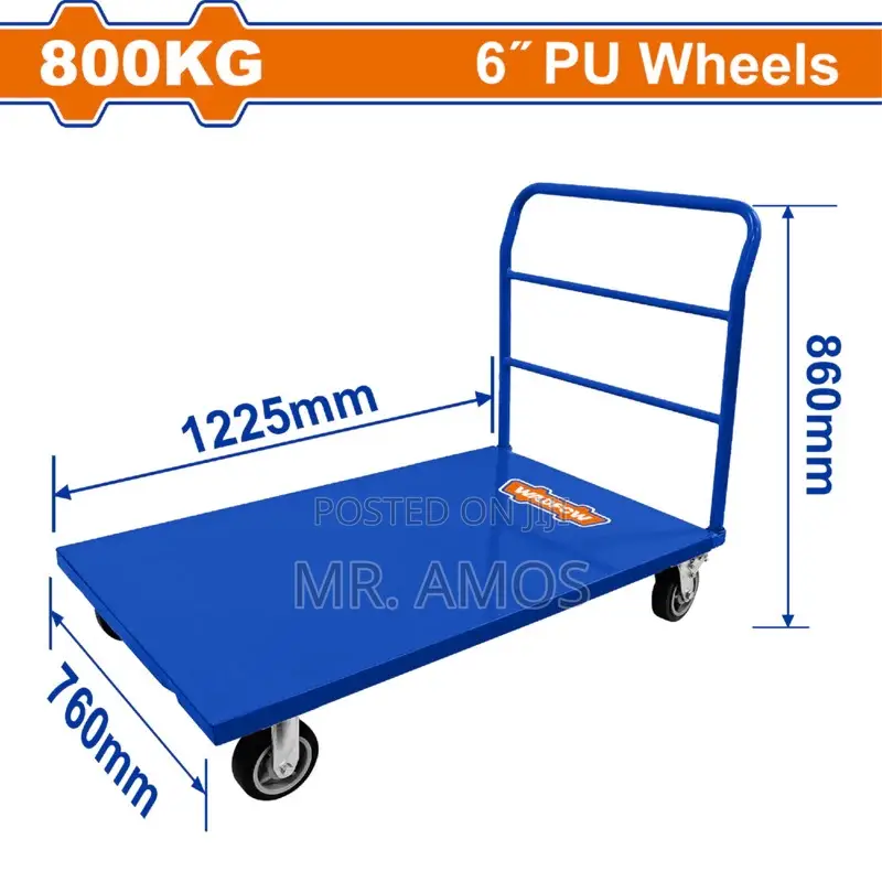 800kg Foldable Platform Hand Truck - Wwb1280