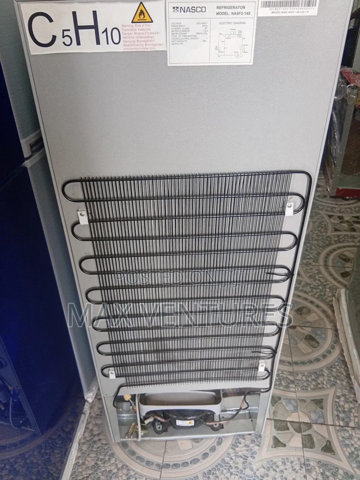 Target Nasco Fridge Freezer Nasf2-14s Systematic Set