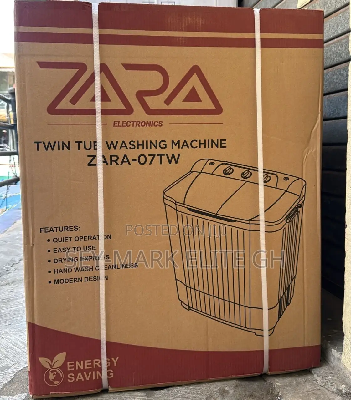 7kg Zara Twin Tub Washing Machine
