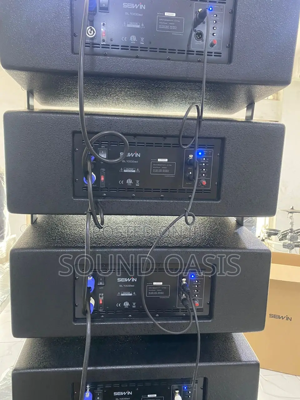 Seiwin Sl1002ad Active Line Arrays Speaker
