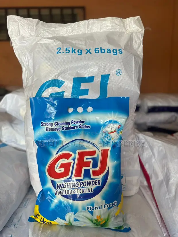 GFJ WASHING POWDER ANTI BACTERIAL 2.5KG