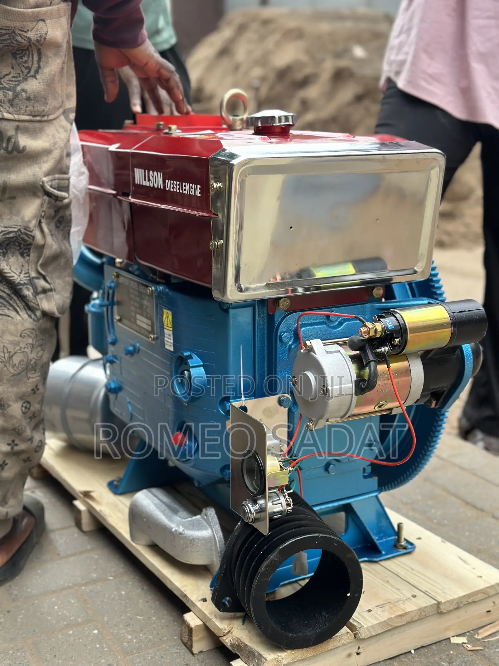 Chanfang Diesel Engine With a Key Start.