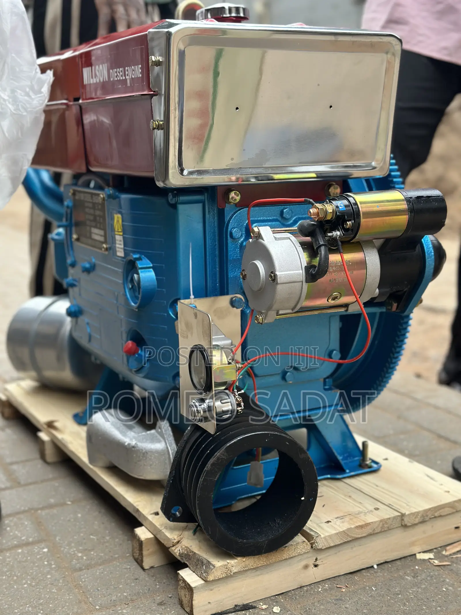 Chanfang Diesel Engine With a Key Start.