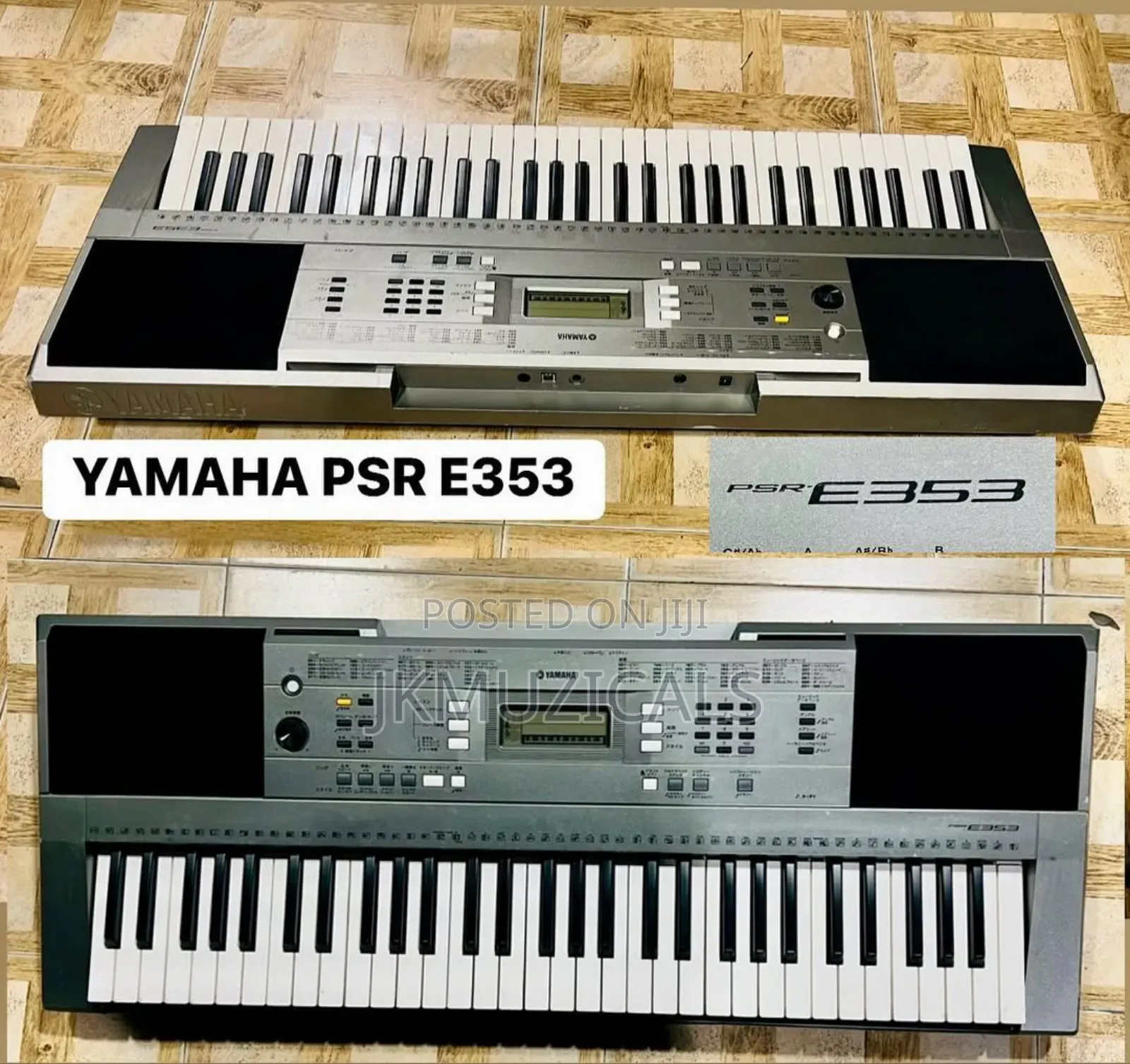 Yamaha PSR-E353 61-Key Portable Keyboard