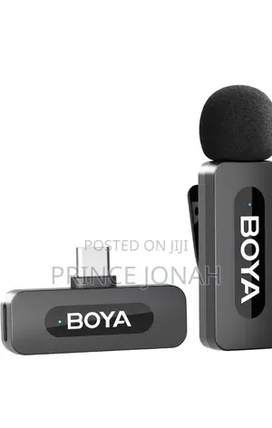 Boya by-V10 Microphone Wireless for iPhone 15/16, Android