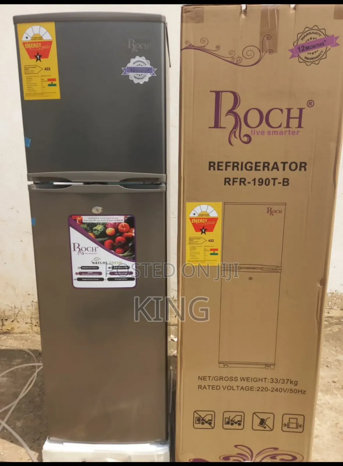 Roch, Nasco Fridge Original Capacity 166 Product and Quality